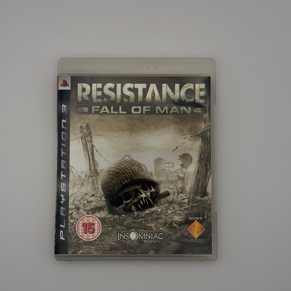 Resistance Fall of Man Sony PlayStation 3 PS3 PAL Insomniac Games CIB BCES-00001